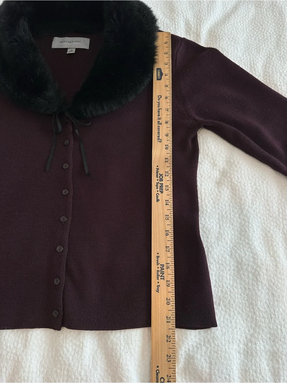 Andrew Marc soft burgundy